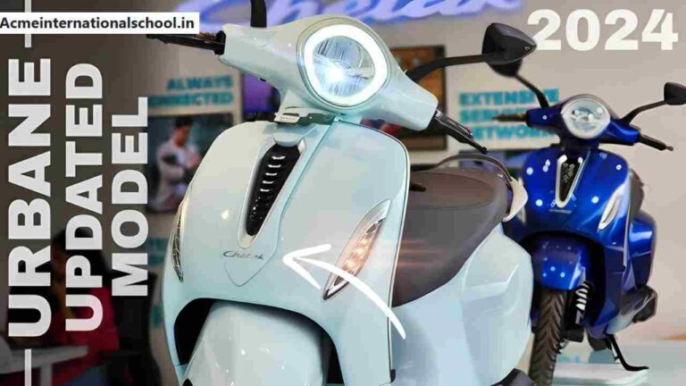 Bajaj Chetak EV 2025 electric scooter with retro design and modern features.